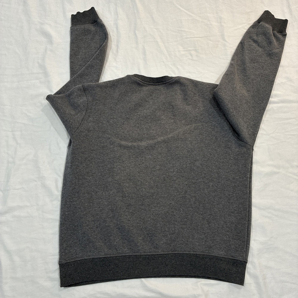 Eddie Bauer Sweatshirt Mens Large Gray Soft Fleece Crewneck Pullover Casual - Picture 8 of 10